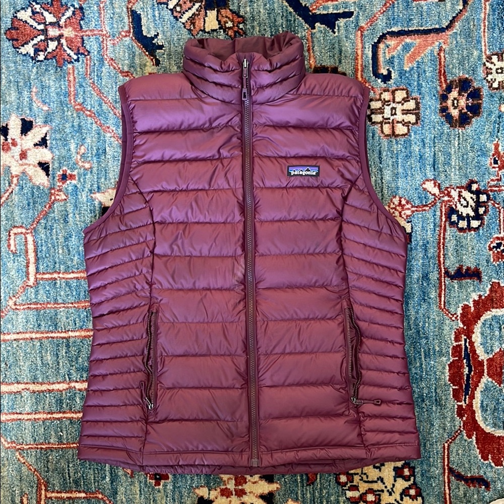 Patagonia Women's Purple Puffer Vest